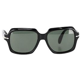 Gafas de sol cuadradas Persol PO3328S en acetato negro Negro