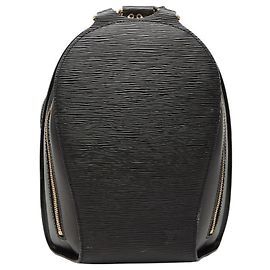 Louis Vuitton Epi Mabillon Rucksack Schwarz