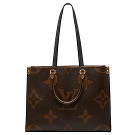 Sac On-the-Go MM Monogram Géant Rétro Louis Vuitton Marron