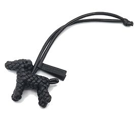 Charm per borsa in pelle nera Bottega Veneta Nero