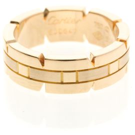 Bague en or rose Tank Française de Cartier Doré