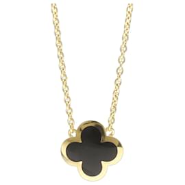 Van Cleef & Arpels Pure Alhambra Pendant Necklace Golden