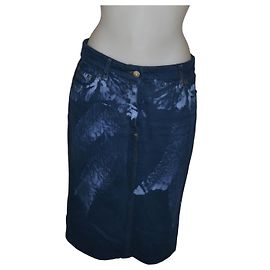 Falda vaquera Dolce & Gabbana azul Azul