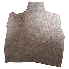 Pull Maje en cachemire gris Gris