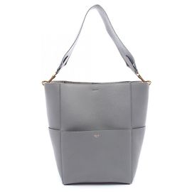 Céline Celine Sangle Bucket Small Shoulder Bag Brown