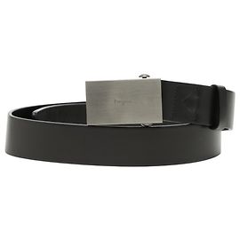 Schwarzer Leder Gürtel von Salvatore Ferragamo Schwarz