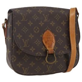LOUIS VUITTON Monogram Saint Cloud GM Shoulder Bag M51242 LV Auth 171008 Monogram