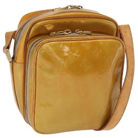 LOUIS VUITTON Sac à épaule Wooster Monogram Vernis Gris M91036 LV Auth 169718 Gris