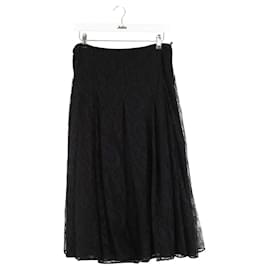 Fendi Schwarzer Rock Schwarz