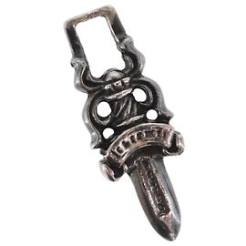 Colgante Charm Dagger Chrome Hearts en Plata Ag925 Auth 171144SM Plata