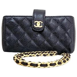 Chanel Pochette Matelassée Noir