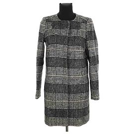 Tara Jarmon Black Wool Coat Black