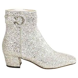Jimmy Choo Silver boots Silvery