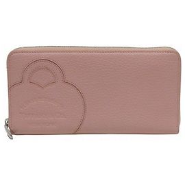 Tiffany & Co Tiffany Leather Long Wallet in Pink Pink