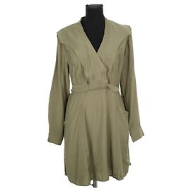 Claudie Pierlot Vestido caqui Caqui