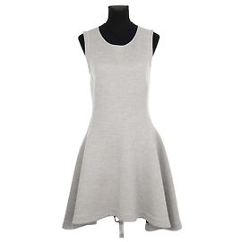 Dior Grey wool dress Grey