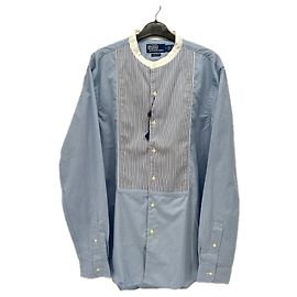 Polo Ralph Lauren Camicia blu con pettorina Blu