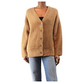 Forte Forte Kamelbürstiger Cardigan - Größe UK 6 Braun
