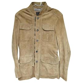 Autre Marque MCS Wildlederjacke Hellbraun Hellbraun