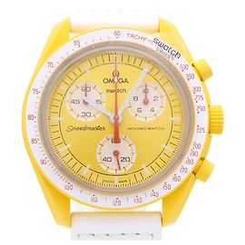 Relógio de quartzo Omega x Swatch Mission to the Sun Speedmaster SO33J100 Outro