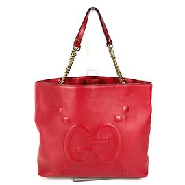 GUCCI Interlocking G Kettentasche Rot
