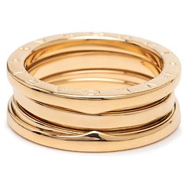 Bulgari Anello B.Zero1 in oro giallo 18K di Bvlgari con tre bande D'oro