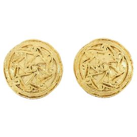 Orecchini a clip in oro Chanel D'oro