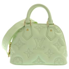 Sac à main Bubblegram Alma Soft BB Louis Vuitton Vert clair