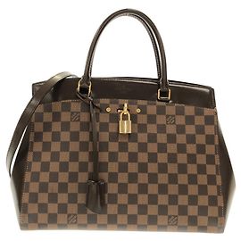 Louis Vuitton Damier Rivoli Handtasche Braun