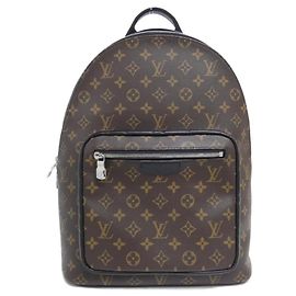 Louis Vuitton Monogram Macassar Josh Backpack Brown