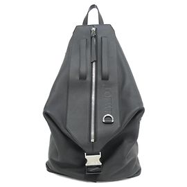 Zaino convertibile Loewe B777W36X03 Nero