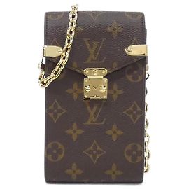 Pochete para Telefone Monogram Louis Vuitton Metis M13572 Marrom