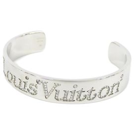 Louis Vuitton Squared Brasslet LV Strass M MP2693 Bangle Silvery