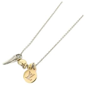 Collana Charm Safari Louis Vuitton M68106 Argento D'oro