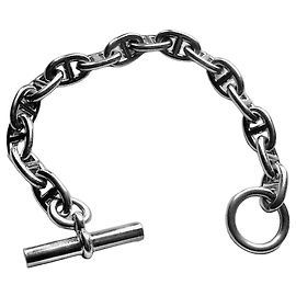 Hermès Anchor Chain Bracelet Silver Silver hardware