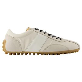 Sneaker - Tod's - Leder - Elfenbein Weiß Roh
