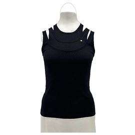 Viktor & Rolf Schwarzes Tanktop Schwarz
