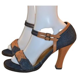 D&G sandali Marrone Blu