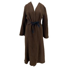 By Malene Birger Casaco marrom em alpaca Marrom