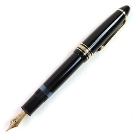Montblanc Meisterstück 14K Füllfederhalter Schwarz Golden
