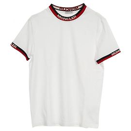 Moncler Cotton Top White Red Navy blue