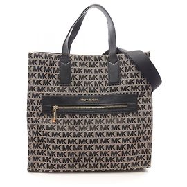 Bolsa Tote Michael Kors Preto Bege