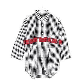 Comme Des Garcons Top de algodón Comme des Garçons Homme Plus Negro Blanco Roja