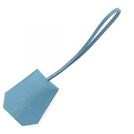 Hermès Hermes Clochette Leather Charm Green