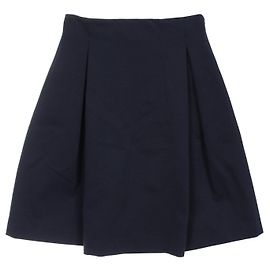 Saia de rayon e nylon Jil Sander Azul Azul marinho