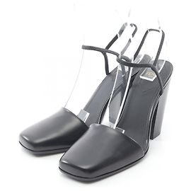 Mule in pelle Fendi Nero