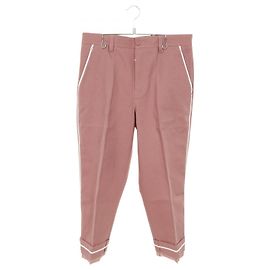 Pantalones de algodón Dior Gardener Rosa