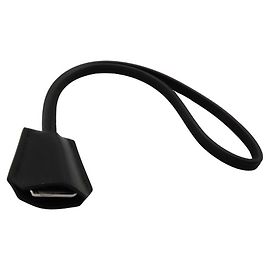 Bracelet en acier inoxydable Clochette Swift d'Hermès Noir
