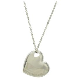Tiffany & Co Collar de Plata Tiffany Corazón en Corazón Plata