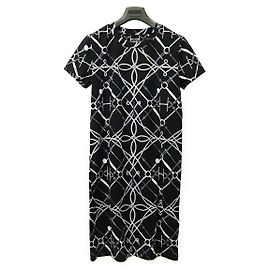 Vestido de algodón Parfait Cours de Hermès 34 Negro